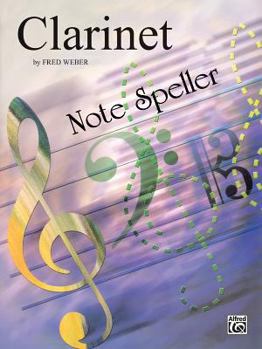 Paperback Note Spellers: Clarinet Book