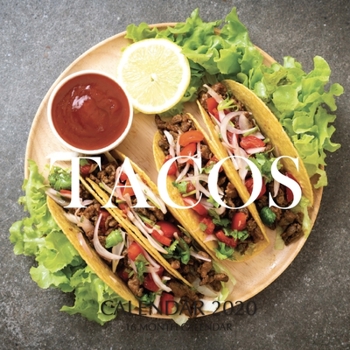 Paperback Tacos Calendar 2020: 16 Month Calendar Book