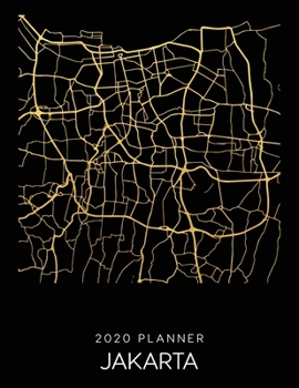Paperback 2020 Planner Jakarta: Weekly - Dated With To Do Notes And Inspirational Quotes - Jakarta - Indonesia Book