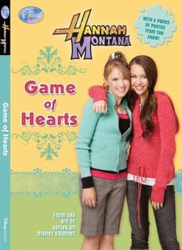 Paperback Hannah Montana Game of Hearts Book