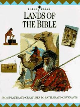 Hardcover Lands of the Bible Book