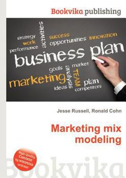 Paperback Marketing Mix Modeling Book