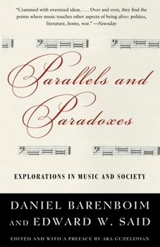 Paperback Parallels and Paradoxes: Explorations in Music and Society Book