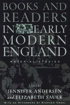 Paperback Books and Readers in Early Modern England: Material Studies Book