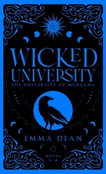 Hardcover Wicked University 1-4: An Academy Romance Collection Book