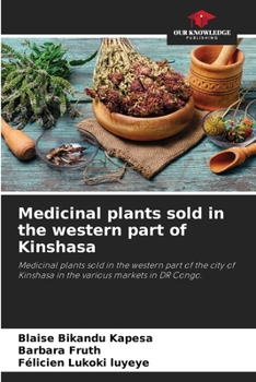 Paperback Medicinal plants sold in the western part of Kinshasa Book