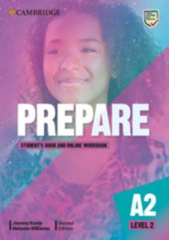 Paperback Prepare Level 2 Student's Book with Online Workbook Book