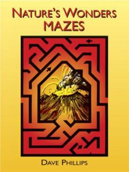 Paperback Nature's Wonders Mazes Book