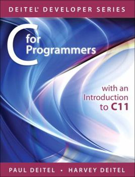 Paperback C for Programmers with an Introduction to C11 Book