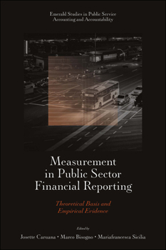 Hardcover Measurement in Public Sector Financial Reporting: Theoretical Basis and Empirical Evidence Book
