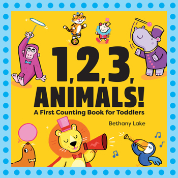 Paperback 1, 2, 3, Animals!: A First Counting Book for Toddlers Book