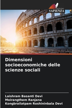 Paperback Dimensioni socioeconomiche delle scienze sociali [Italian] Book