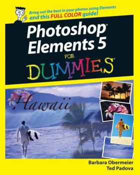 Paperback Photoshop Elements 5 for Dummies Book