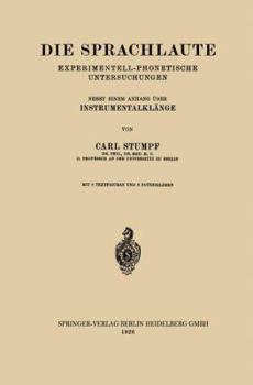 Paperback Die Sprachlaute: Experimentell-Phonetische Untersuchungen [German] Book