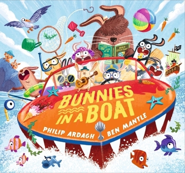 Bunnies in a Boat: A Rhyming Board Book for Babies and Toddlers, Perfect as a Birthday or Baby Shower Gift