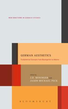 Paperback German Aesthetics: Fundamental Concepts from Baumgarten to Adorno Book