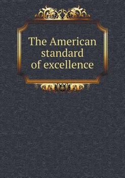 Paperback The American standard of excellence Book