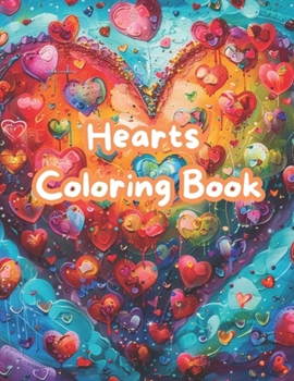 Paperback Hearts Coloring Book: Adult Coloring Book