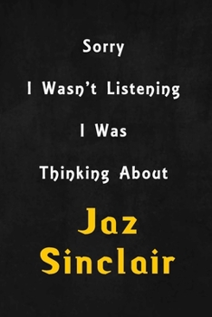 Sorry I wasn't listening, I was thinking about Elle Fanning: 6x9 inch lined Notebook/Journal/Diary perfect gift for all men, women, boys and girls who are fans of films, series and Tv shows ...