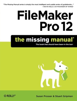 Paperback FileMaker Pro 12: The Missing Manual Book