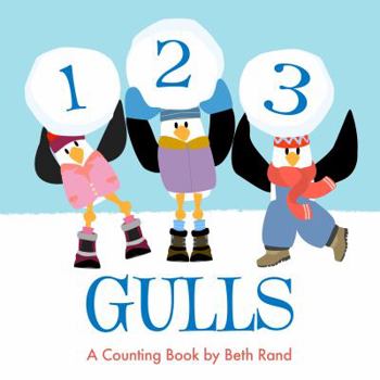 Hardcover 123 Gulls: A Counting Book