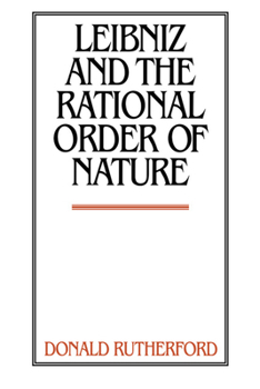 Paperback Leibniz and the Rational Order of Nature Book