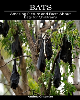 Paperback Bats: Amazing Picture and Facts About Bats for Children's Book