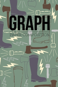 Graph Paper Composition: Graph Paper 6" x 9" Quad Ruled 4x4,Grid Paper for school student,office,kids Notebooks
