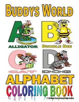 Paperback Buddys Alphabet Coloring Book