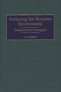 Hardcover Assessing the Business Environment: Guidelines for Strategists Book