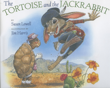 Hardcover The Tortoise & the Jackrabbit Book