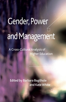 Paperback Gender, Power and Management: A Cross-Cultural Analysis of Higher Education Book