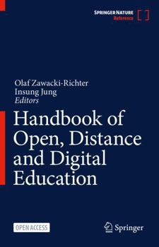 Paperback Handbook of Open, Distance and Digital Education Book