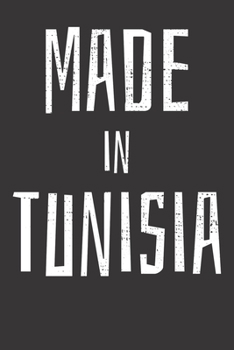 Notebook: Tunisia Shirt Tunisian Country Roots  Dot Grid 6x9 120 Pages