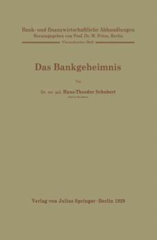 Paperback Das Bankgeheimnis: 14. Heft [German] Book