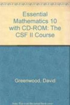 Paperback Essential Mathematics 10: The CSF II Course [With CDROM] Book