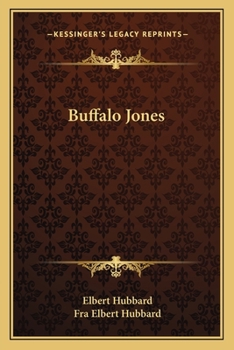 Paperback Buffalo Jones Book