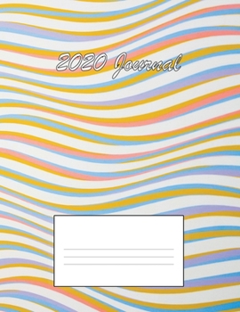 Paperback 2020 Journal/Planner (Abstract-themed cover) Book