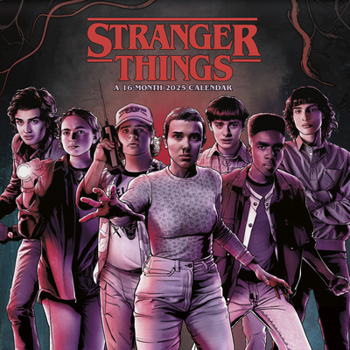 Calendar 25wall Stranger Things Book