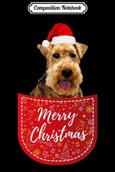Composition Notebook: Welsh Terrier Christmas Dog In Your Pocket  Journal/Notebook Blank Lined Ruled 6x9 100 Pages