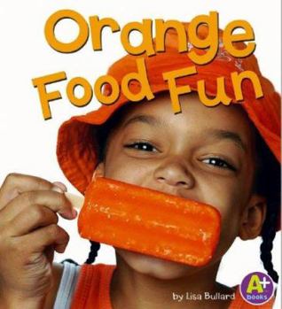 Hardcover Orange Food Fun Book