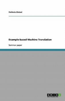 Paperback Example-based Machine Translation Book