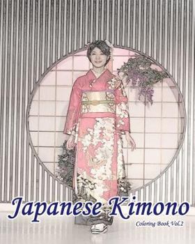 Paperback Japanese Kimono Coloring Book