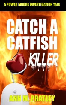 Hardcover Catch a Catfish Killer (Large Print) [Large Print] Book