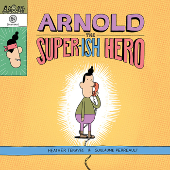 Hardcover Arnold the Super-Ish Hero Book