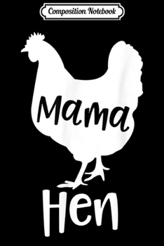 Composition Notebook: Proud Mama Hen Flannel Chicken Funny Ranch Mom Farm Gift  Journal/Notebook Blank Lined Ruled 6x9 100 Pages