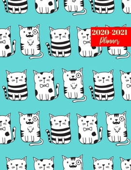 2020-2021 Planner: Nice Daily, Weekly & Monthly Organizer & Diary - 2 Year Appointment Calendar, Business Planners, Agenda Schedule Logbook and Journal