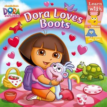 Paperback Dora Loves Boots Book