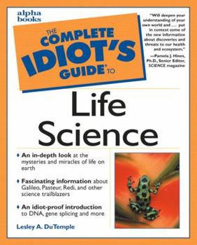 Paperback The Complete Idiot's Guide to Life Science: 3 Book