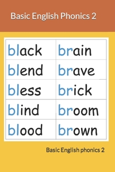 Paperback Basic English phonics 2: For ESL beginners Book